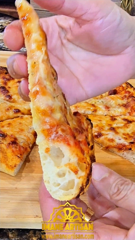 Imane Artisan Perfect Homemade Pizza Dough, Soft, Airy, and Easy!