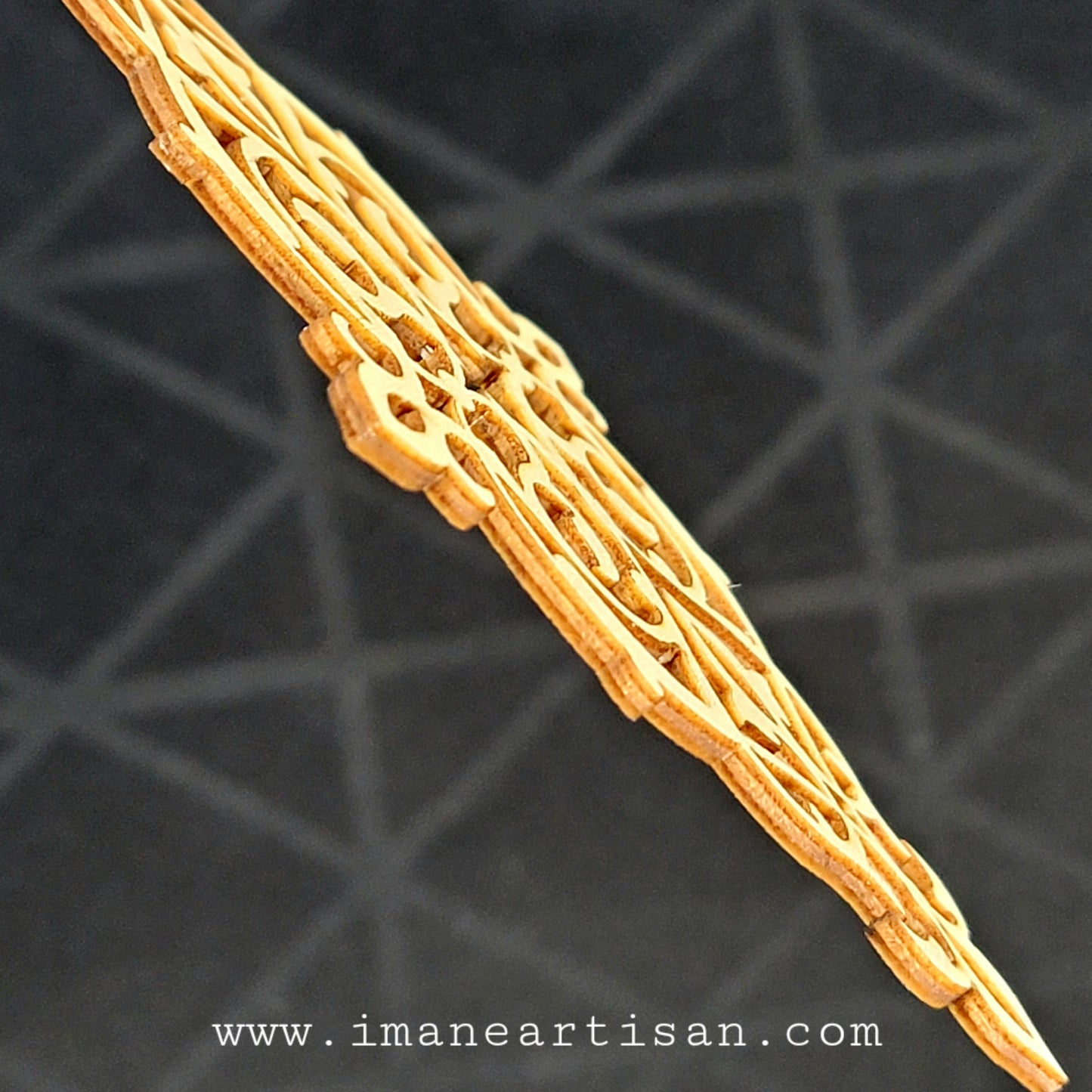 A-011-Accessories Arabesque Laser Cut Wood Design Moroccan Arabsque