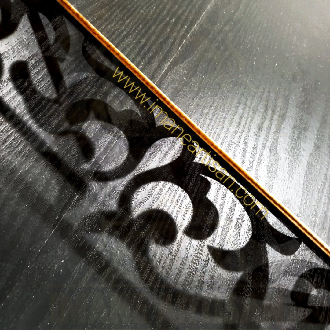 P-012/ Moroccan Geometric Wooden Panel / Carved Wood Panel / Craft /Home Decor/ Wood Pattern /Laser Cut Wood / zowaqa / Moroccan arabesque