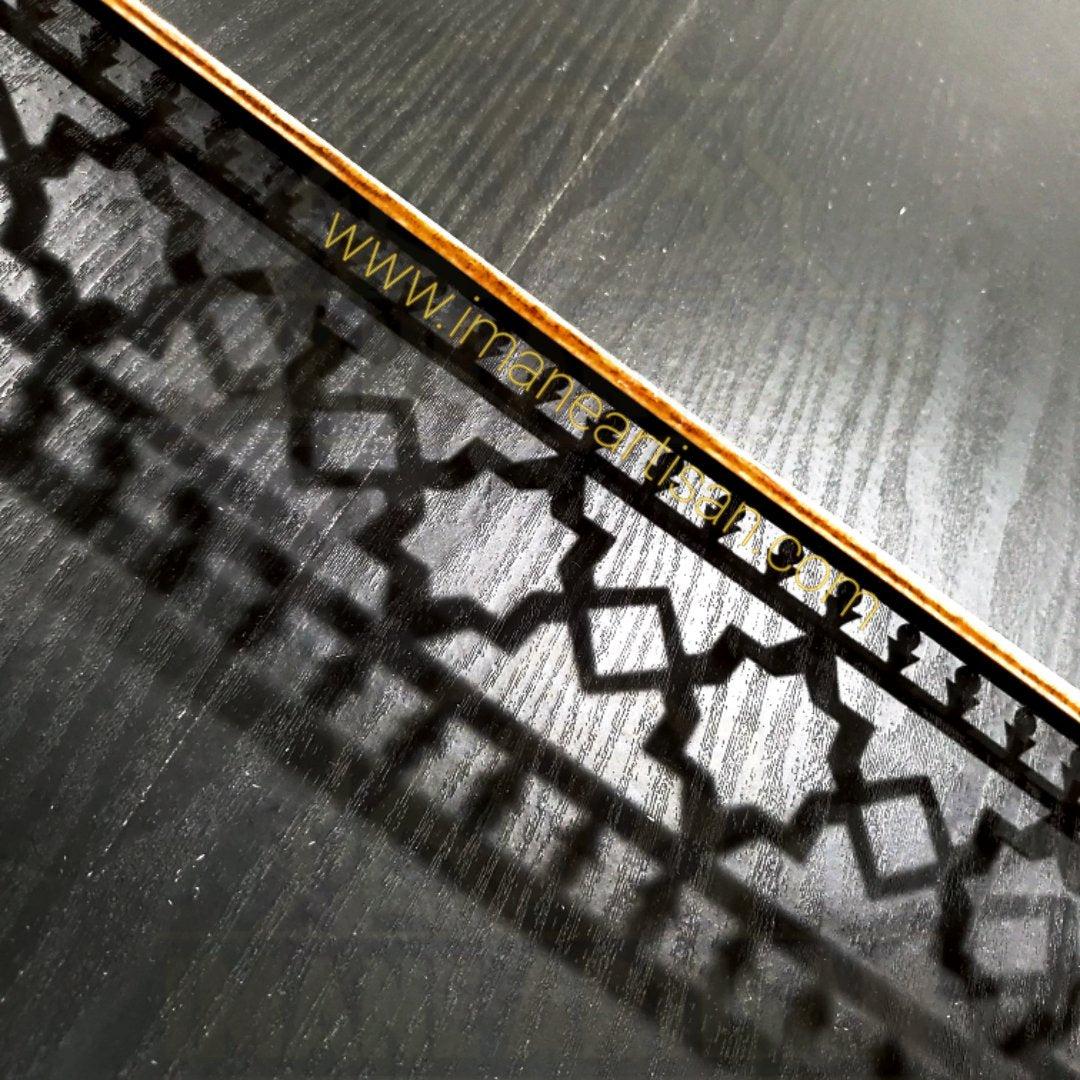 P-013/ Moroccan Geometric Wooden Panel / Carved Wood Panel / Craft /Home Decor/ Wood Pattern /Laser Cut Wood / zowaqa / Moroccan arabesque